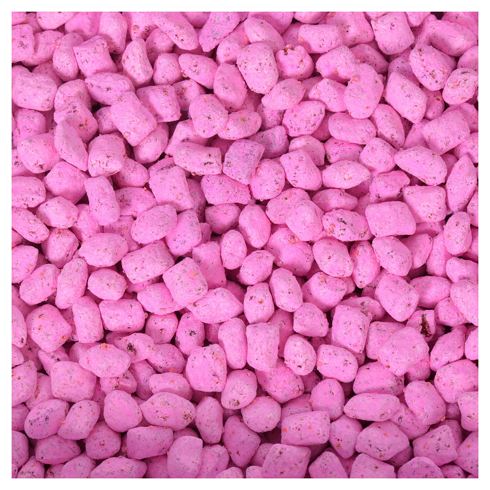 Rosa Sprenkel auf weißem Hintergrund, die an Griechischer Weihrauch Veilchen Parfüm erinnern.