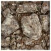 Ein Haufen Steine und Kies auf dem Boden, duftet nach Weihrauch Natürliche Myrrhe.