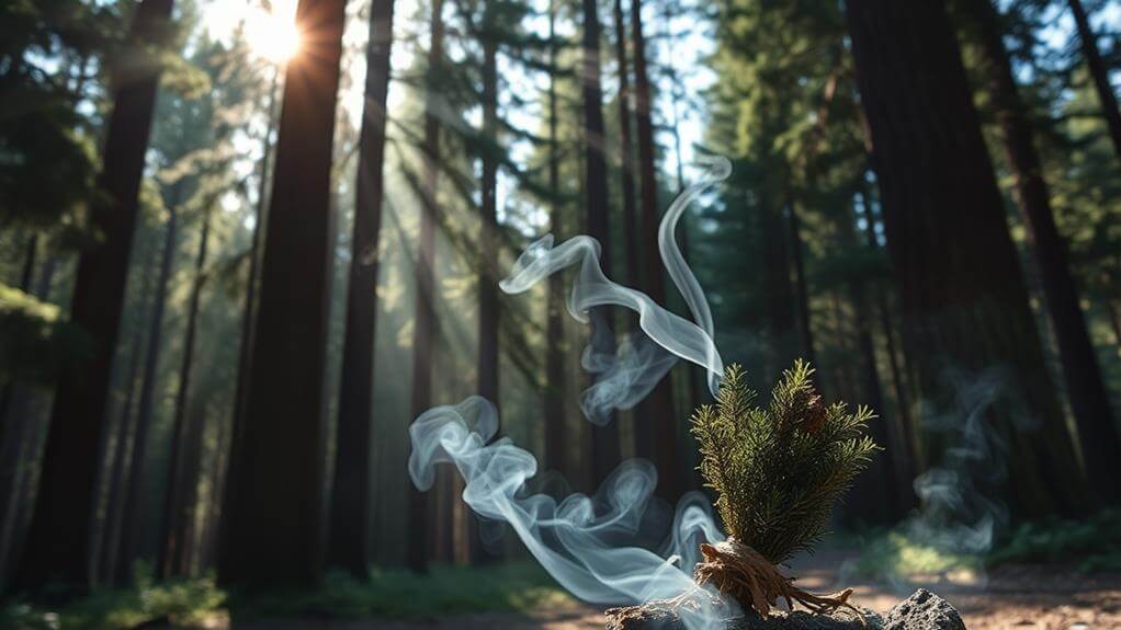 cleaning with cedar wood