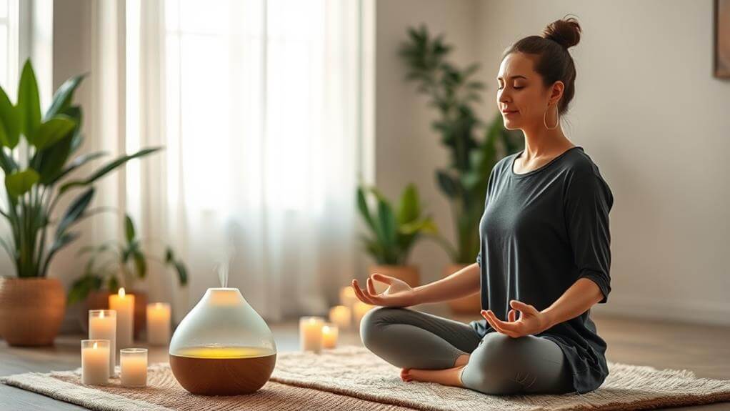 creating a peaceful atmosphere